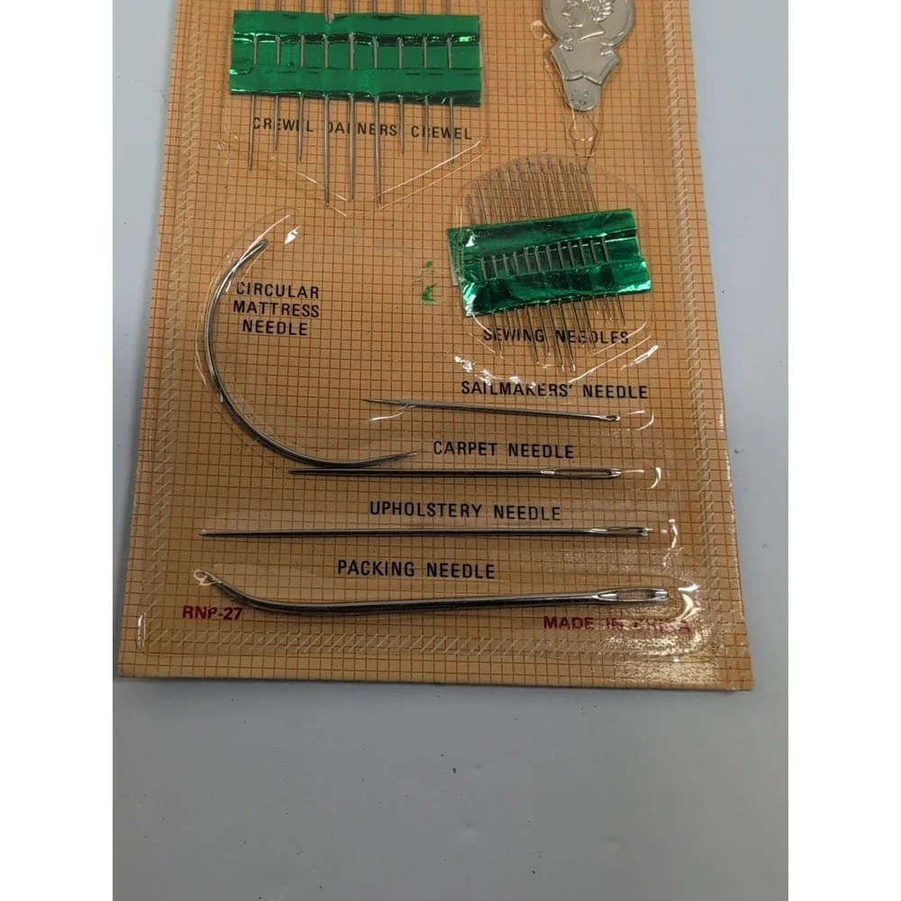 1 Package Household Repair Needles Each‎ Pack 27 pcs 26 needles & 1 threader